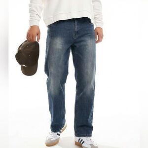 Refinery Republic Tapered Jeans Mens 40x32 Measures 41x30.5 Blue Denim
